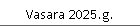 Vasara 2025.g.