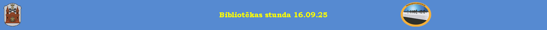 Bibliotēkas stunda 16.09.25