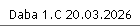 Daba 1.C 20.03.2026
