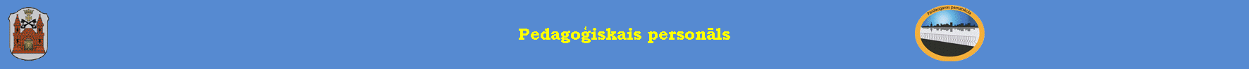 Pedagoģiskais personāls