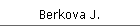 Berkova J.